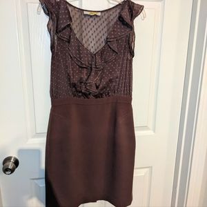 Ann Taylor 6P brown dress